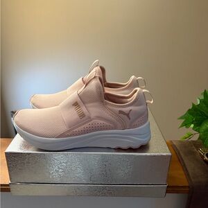 Puma Women's Blush Pink Slip-On Sneakers